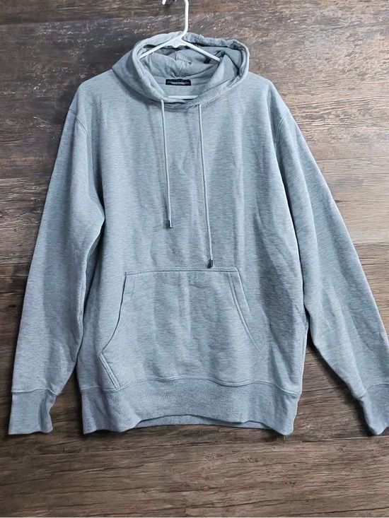 Blue Ice Other - Blue Ice Men's Pullover Hoodie in Light Gray with Kangaroo Pocket